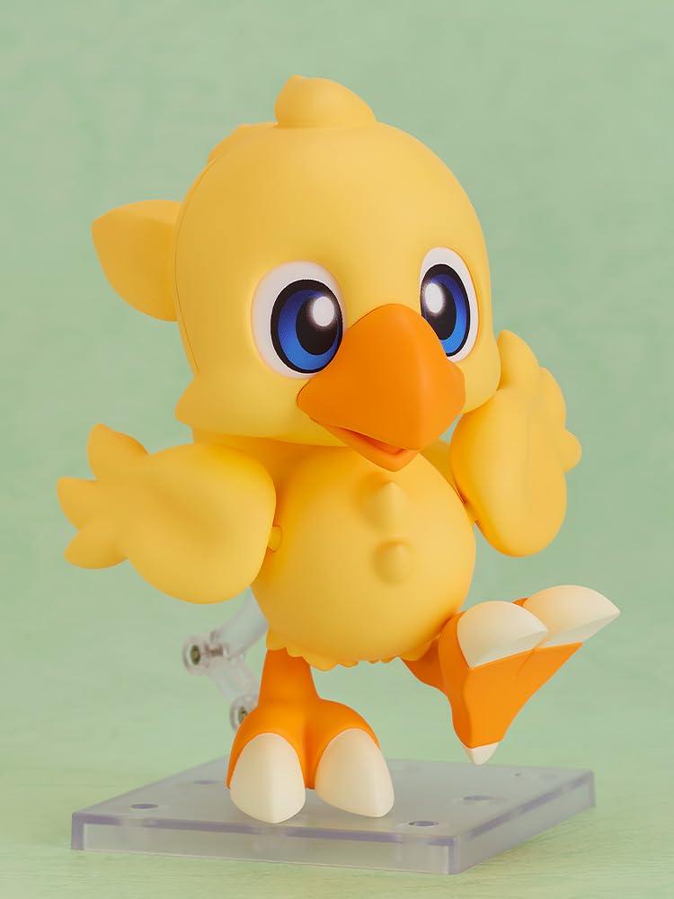 Good Smile Company Final Fantasy Nendoroid Chocobo Plastic Painted Movable Figure Includes Dedicated Base Approximately 100mm Tall Non-Scale