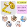 5Pcs Measuring Tape Flexible Body Measuring Ruler Double Scale Sewing Ruler for Weight Loss Tailoring