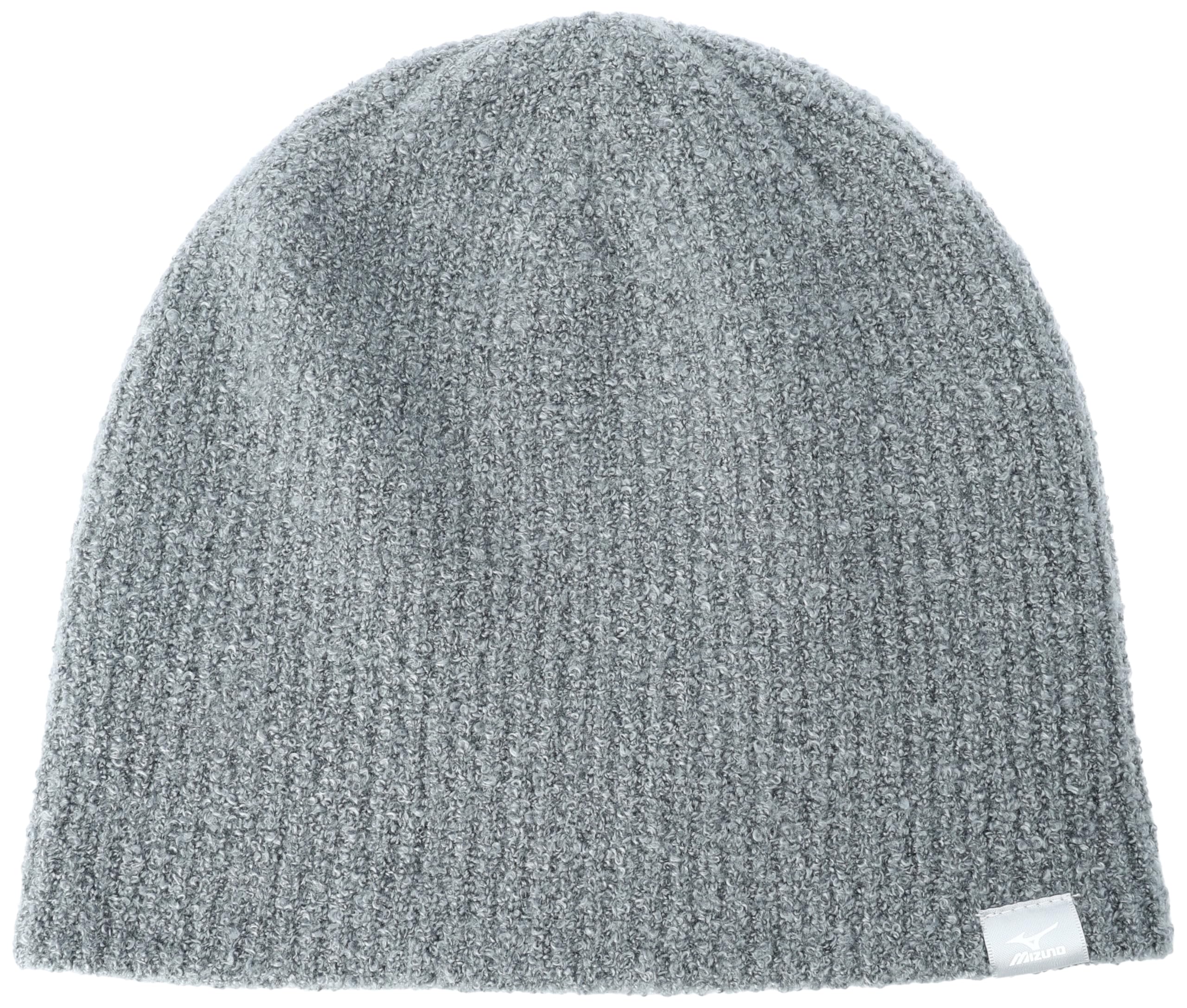 

Mizuno Breath Thermo Marshmallow Knit and Blue Unisex Cap, Moisture-Wicking Heat-Generating, C2JWA603, Gray, (Head Circumference 55-60cm)