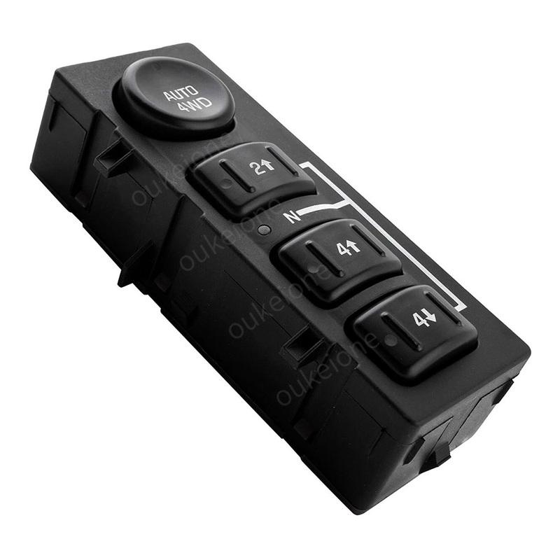 15136039 for GMC Sierra Chevrolet Tahoe Suburban Silverado Cadillac Avalanche Transfer Selector Dash Switch 15164520 19259313