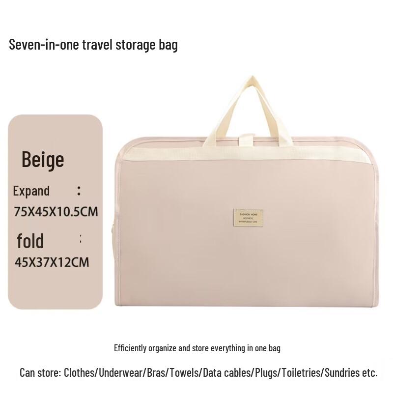 Xiao Yan 7-in-1 Portable Travel Storage Organizer Set 7-Piece Set