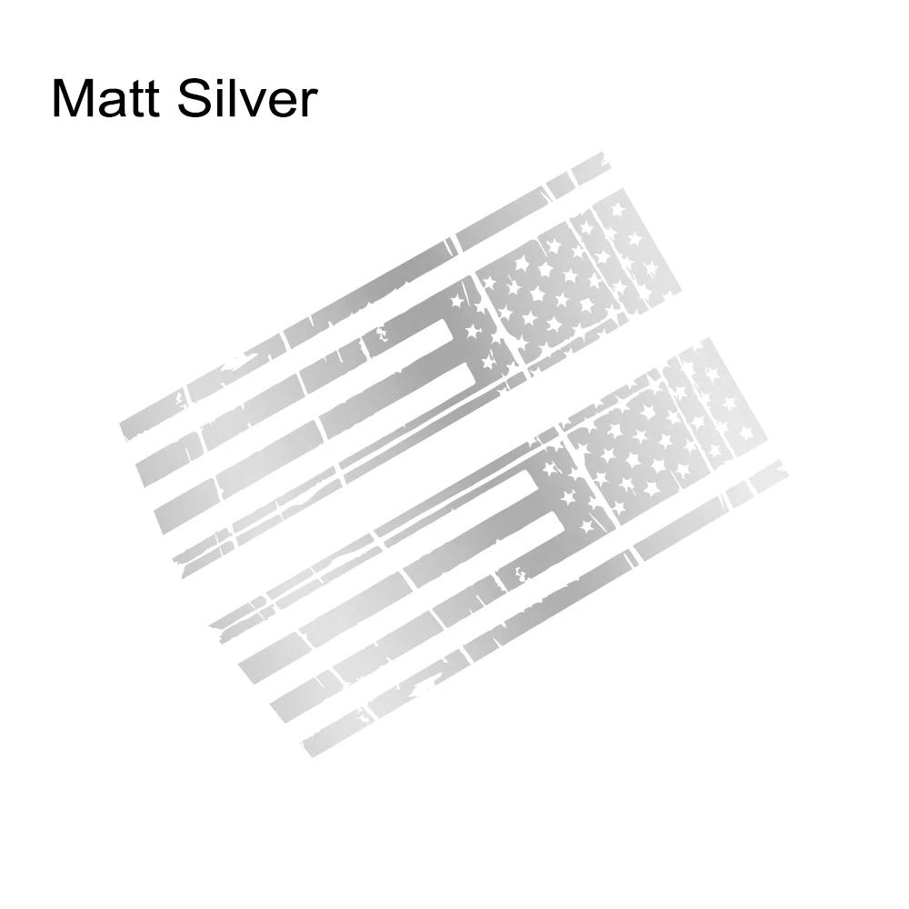 Car USA Flag Sticker For Ford Ranger F150 Toyota Hilux Dodge RAM Isuzu Dmax GWM Cannon Pickup Universal Splsh Flag Decor Decal