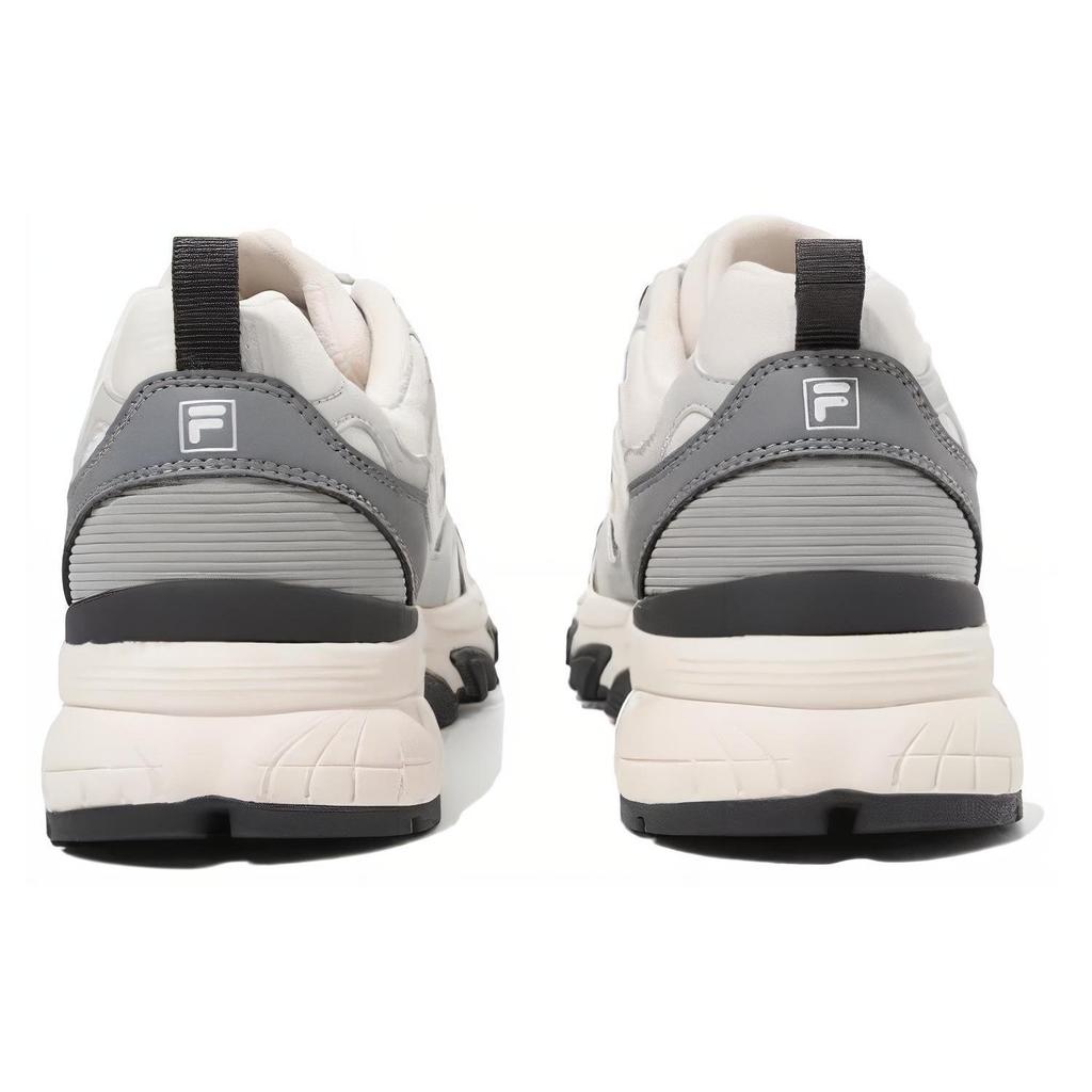 FILA Cushioning Abrasion Resistant Low top Running Shoes Unisex Gray Blue White 1RM02773G052