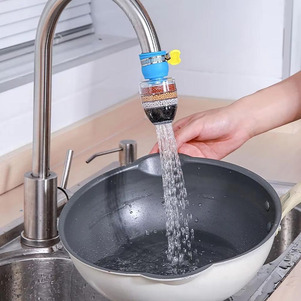 Faucet Aerator Water Saving Filter Nozzle Rotatable Sprayer Head for Kitchen Tap