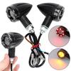 High Brightness Motorcycle LED Bullet Taillight Turn Signal Brake Lamp with Daytime Running Light Function
