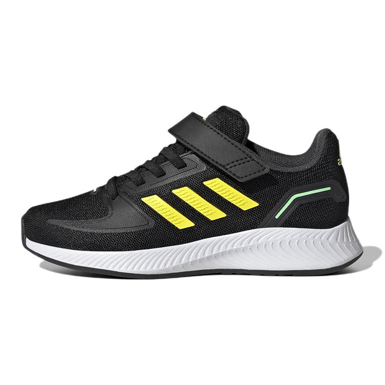 adidas Runfalcon 2.0 Core Black Beam Yellow Beam Green GS HR1394 28