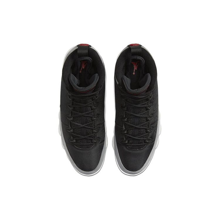 Air Jordan 9 Retro Particle Grey Men Sneakers Black University-Red White CT8019-060