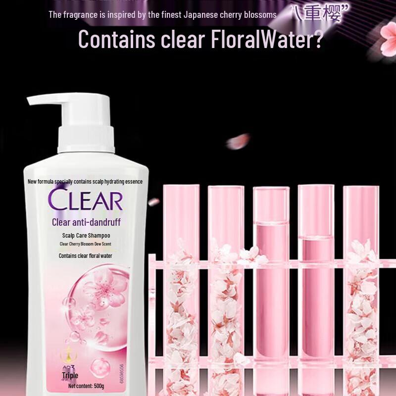 Clear Cherry Blossom Scent Shampoo
