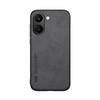 KEYSION Luxury Retro PU Leather Phone Case for Xiaomi POCO X8 Pro Silicone+PC Shockproof Phone Back Cover for POCO X8 Pro Max