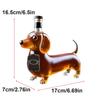 Dachshund Dog Whiskey Bottle Red Wine Decanter Exquisite Dachshund Dog Liquor Bottle Transparent Decanter Home Decor