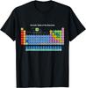 Chemical Periodic Table Of Elements Novelty Graphic Designs T-Shirt