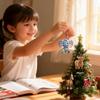 Weihnachtsbaumschmuck Flach Aufhängbar Festliches Andenken Acryl Tierfigur Schmuck für Wand Wohnzimmer Kaminsims Tür