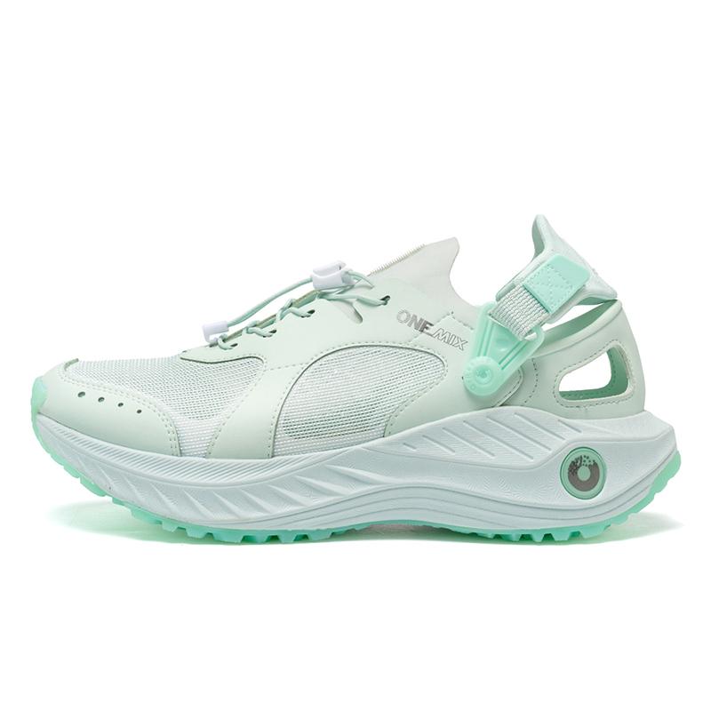 ONEMIX Sommer Outdoor Wasserschuhe Dicke Sohle Rutschfeste Gepolsterte Freizeitschuhe Herren Atmungsaktive Speed ​​Interferenz Wasserschuhe Damen