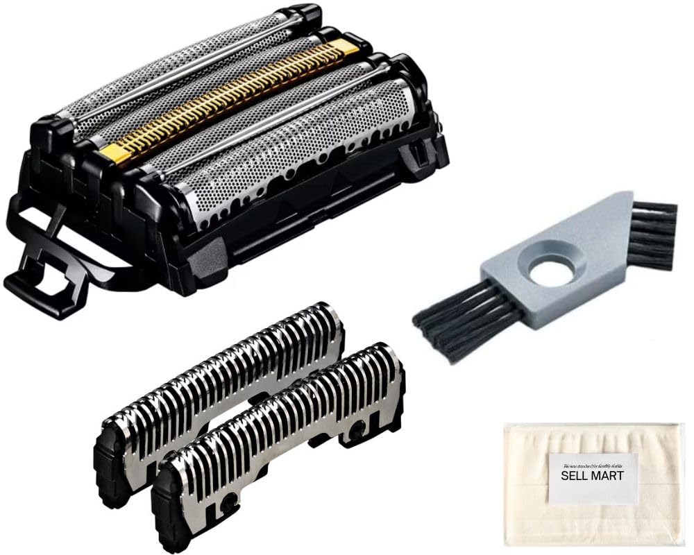 

Shaver Replacement Outer Blade ES9181 Inner Blade ES9170 Cleaning Brush Cleaning Pocket Tissues [Cleaning Set] Men s Blades + + + (Selmart Original)