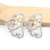 10Pcs Glamorous Crystal Pearl Crown Rhinestone Clothing Sewing Accessories  Bag