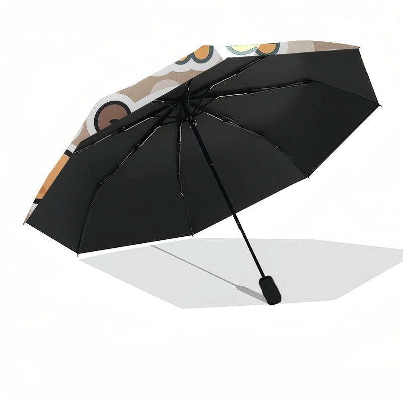 1pc Capybara Kitchen Adventure Umbrella with Plastic Handle,Suitable for All Seasons Home Travel Outdoor UmbrellaDD176