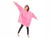 Dark Pink Hooded Blanket (30)