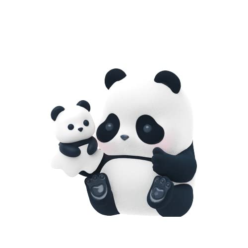 52TOYS BLINDBOX PANDA ROLL Barnehageserie PVC & ABS Samlefigurer, Eske med 8