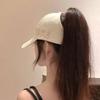 Large Head Size Snapback Hat Adjustable Soft Top Hat Letter Embroidery Baseball Cap  All Seasons