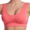 Breathable Mesh Shockproof Sports Bra for Plus Size Yoga & Running