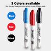 6/10pcs Mixed Oil-based Marker Pen Not Erasable Quick-drying Waterproof Marker School Students, Business Office Supplies