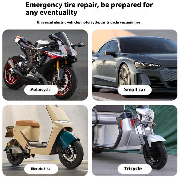 Strong ABS & Metal Tire Repair Set Comprehensive Solution Puncture Fixing for Roadside Emergencies On Car Trucks Bikes