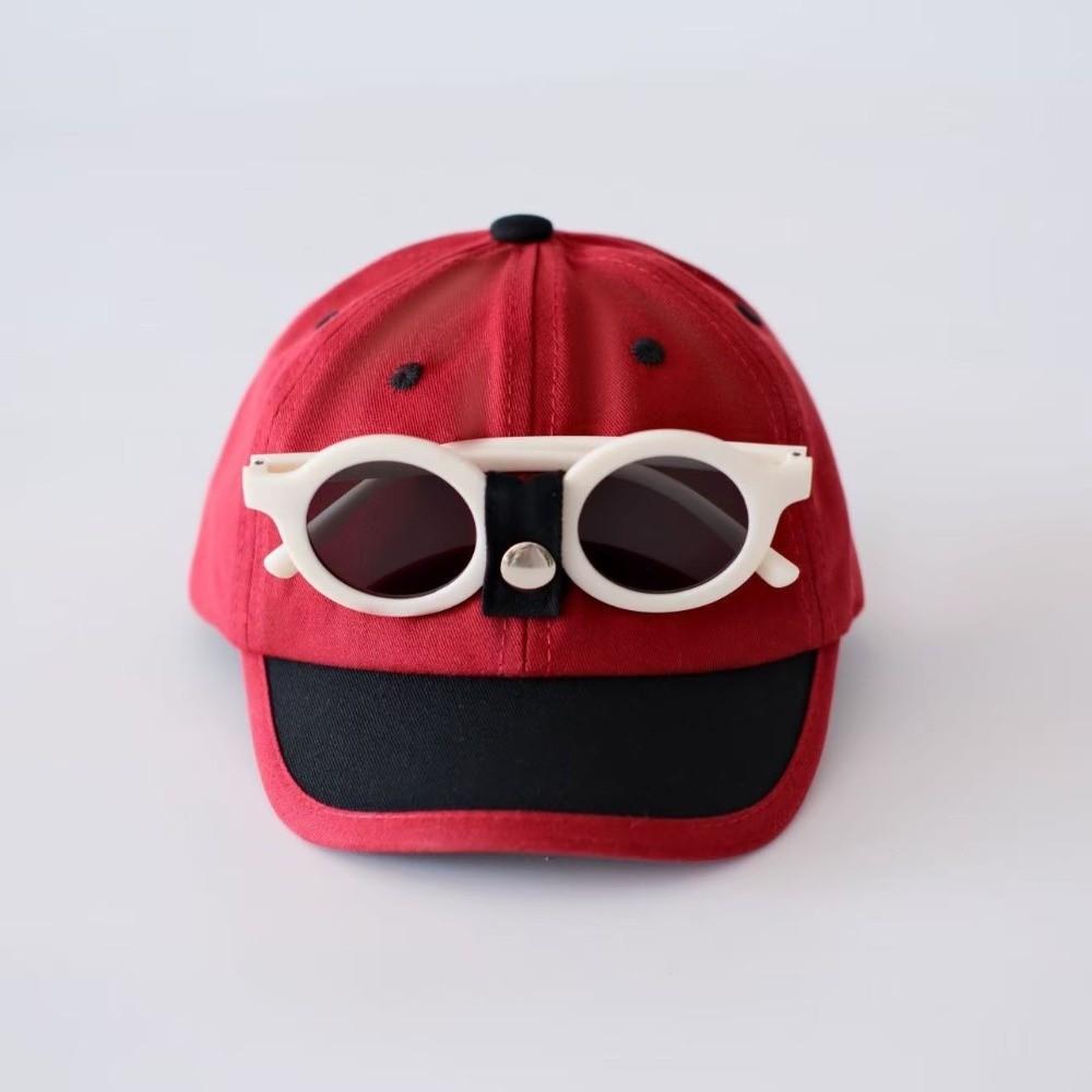 Adjustable Baby Hat Detachable Baseball Cap New Sun Hat Unisex