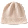 % Pure Cashmere Knitted Hat Versatile Cold-proof Autumn and Winter Hat Wool Hat Pullover Knitted Hat