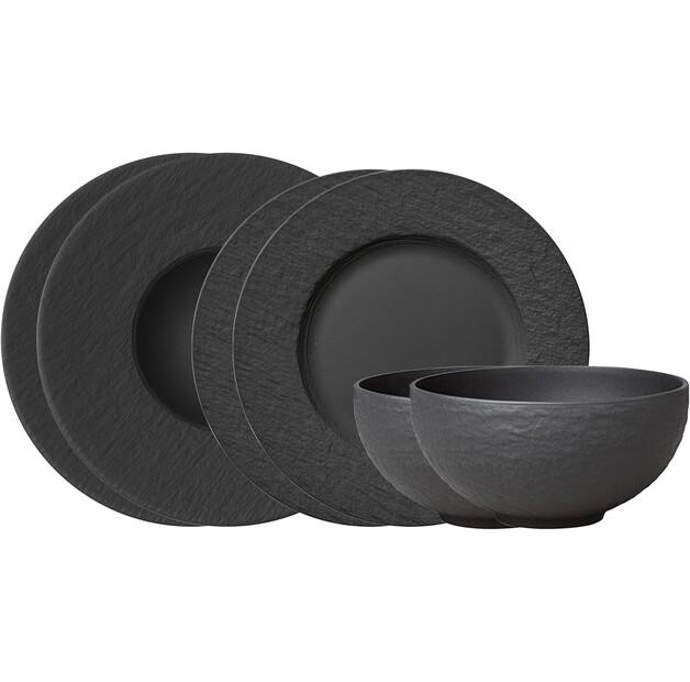 

Посуда Villeroy & Boch Manufacture Rock, 6 предметов (1042398950)