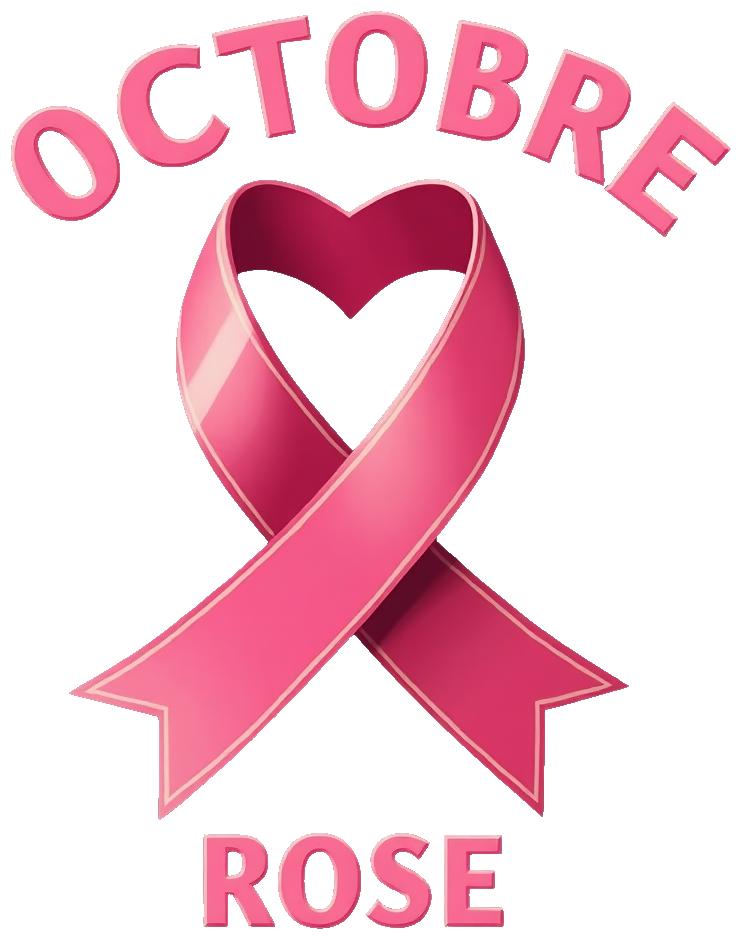 French Octobre Rose Pink Ribbon Heart women's sweatshirts