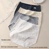 Large Size Women's Pure Cotton Summer and Spring 10A Anti Bacterial Long Crotch Lifting Buttocks Seamless Flat Crotch Underwear