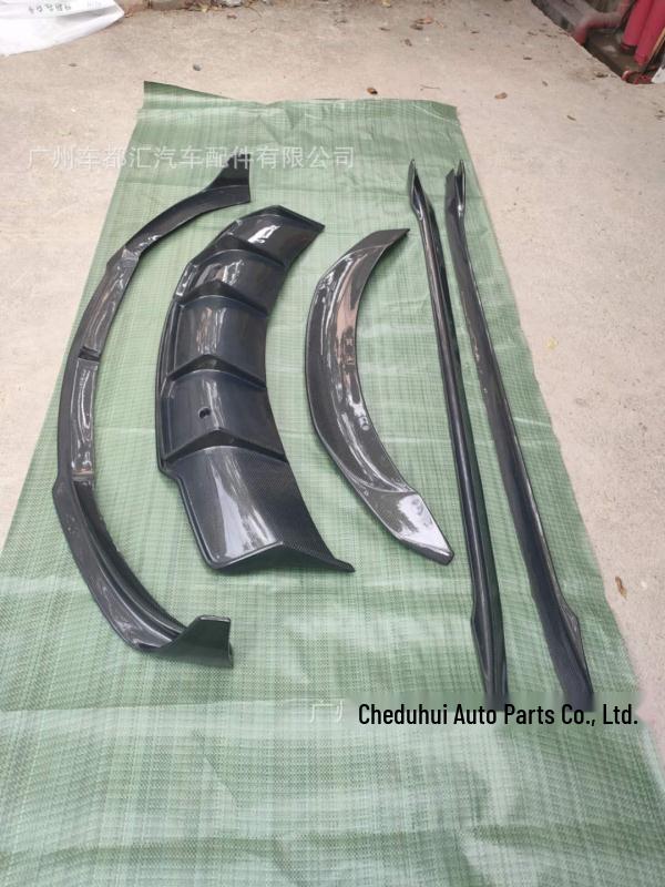 Model 3 Carbon Fiber Body Kit: Front Lip, Rear Lip, Spoiler, Side Skirts, Tail Wing