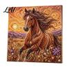 Animal Faux Pearl Painting DIY Kit Art Kit Cute Decorative Supplies 3D Flowers Crafting for Adults Home Wall Decor