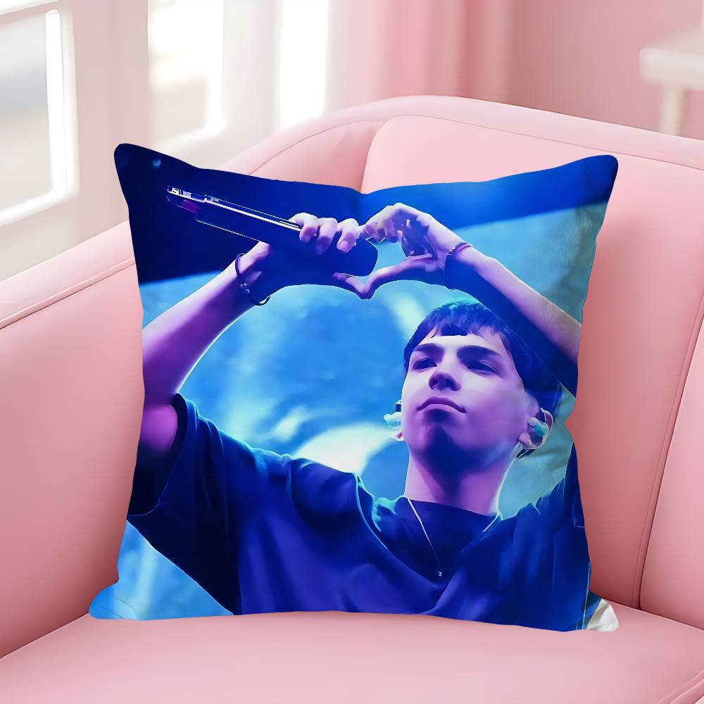 MMilo J Singer 111 Anime Celebrity Merchandise AllMatch Printed Pillow Case Sofa Car Office Room Decoration Protector
