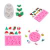 Candy Tree Hat Socks Silicone Mold Fondant Mould Cake DIY Supplies Pastry Baking Tool Christmas Ornament Soap Mold