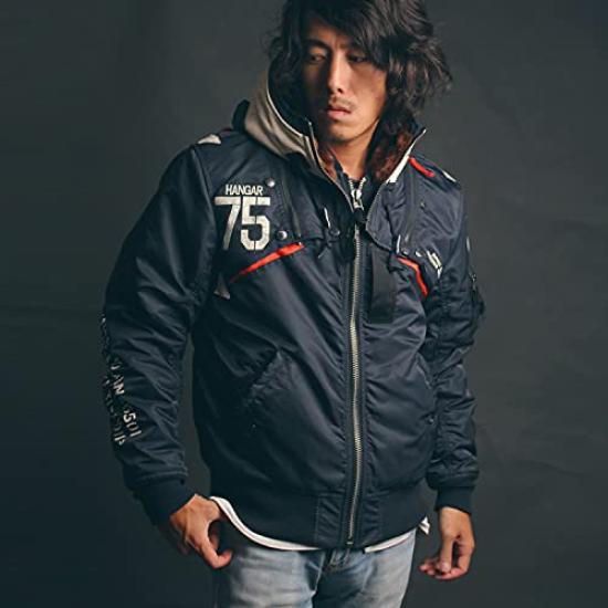 Remodel Mark2 REMODEL MARK2 6182195 086 [AVIREX] MA-1 MA-1 Men's 783-8252056 (XL, ROYAL)