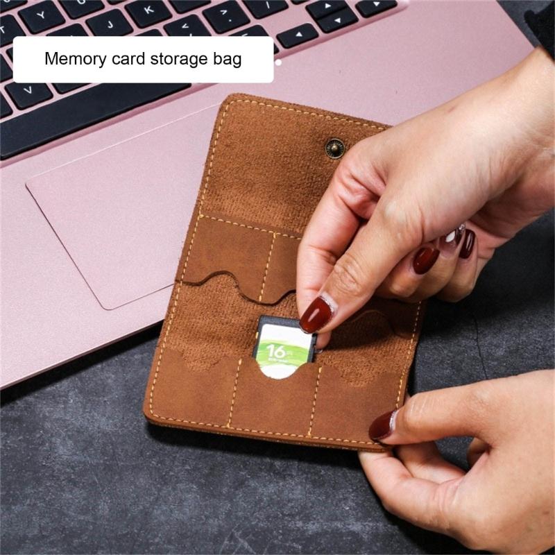 Versatiles PU Guitar Pick Sleeve Compacts Leather Guitarra Plectrum Case Bag for Professional and Amateur Player