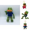 Soft Pepe The Frog Plush Toy Stuffed Animal For Kids And Adults