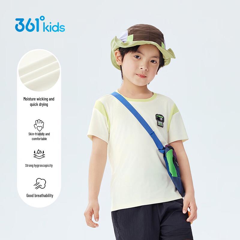 361° Kids' Summer Dinosaur Print Short Sleeve T-Shirt