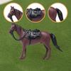 1/64 Horse Model Farm Animal Figure DIY Layout Simulation Painted Figurine Resin for Scene