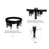 Waist Belt Waist Belt for Wader Adjustable Fishing Wading Belt Nylon Waist Belt with Hook Fishing Waist Belts for Kayaks