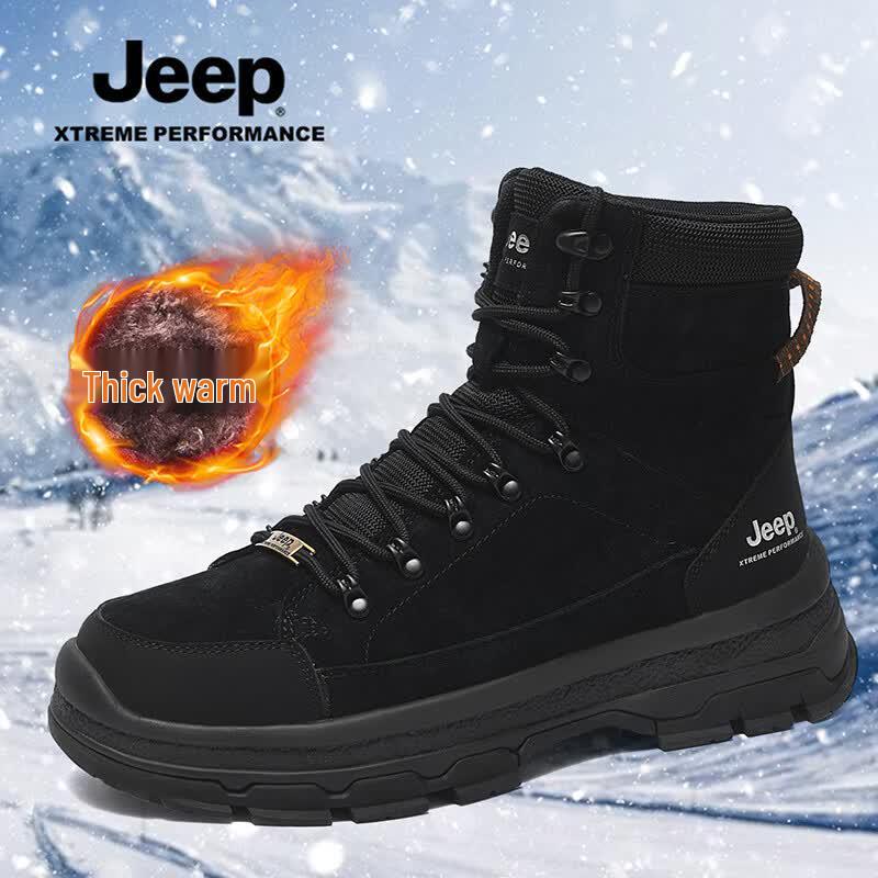 JEEP Men s Warm Outdoor Hiking Boots 44