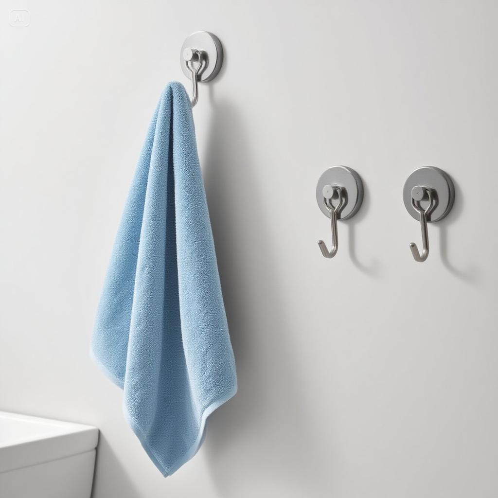 G36 Stainless Steel Hook Clip, 360 Degree Rotating Magnetic Hook, Traceless Windproof Hook, Stainless Steel Magnetic Clothespin