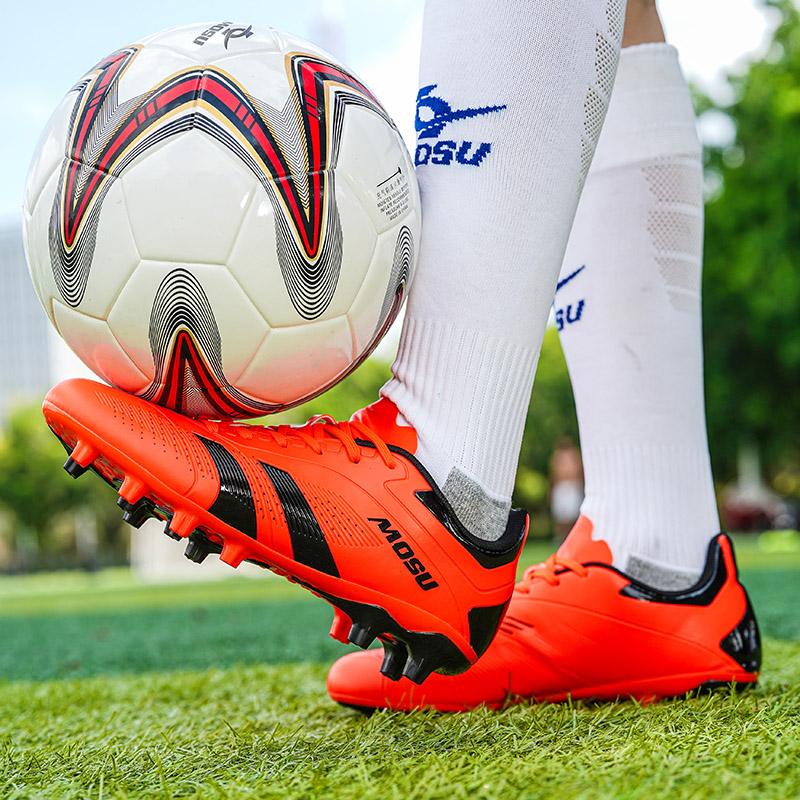 35-45 Unisex Football Boots Student Large Size Football Boots AG Artificial Lawn Training Football Shoes For Boys
