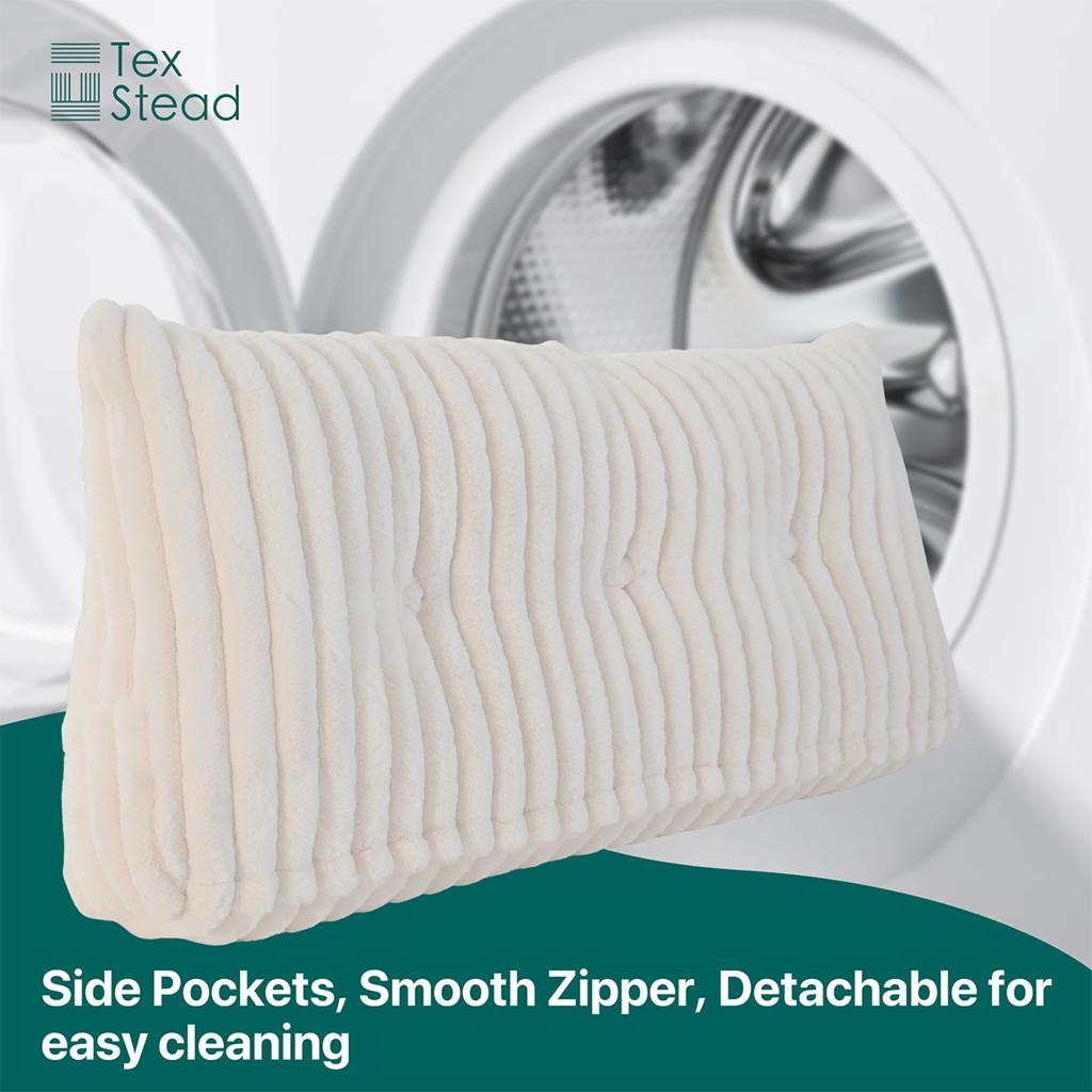 1Pice Headboard Wedge Pillow Bed Rest Reading Pillow Bolster Triangular Pillow for Sitting in Bed-Backrest Positioning Support