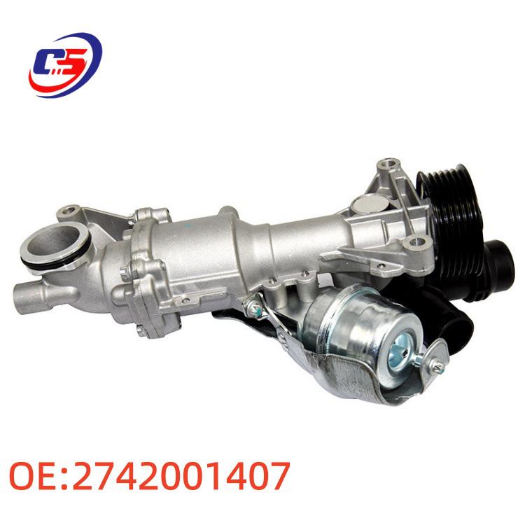 Compatible Water Pump for Mercedes W274: Models A2742001407, A2742000301, A2742000601