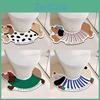 Cartoon Dachshund Dog Bathroom Mat With Absorbent Silicone Diatom Mud Non Slip For Home Use