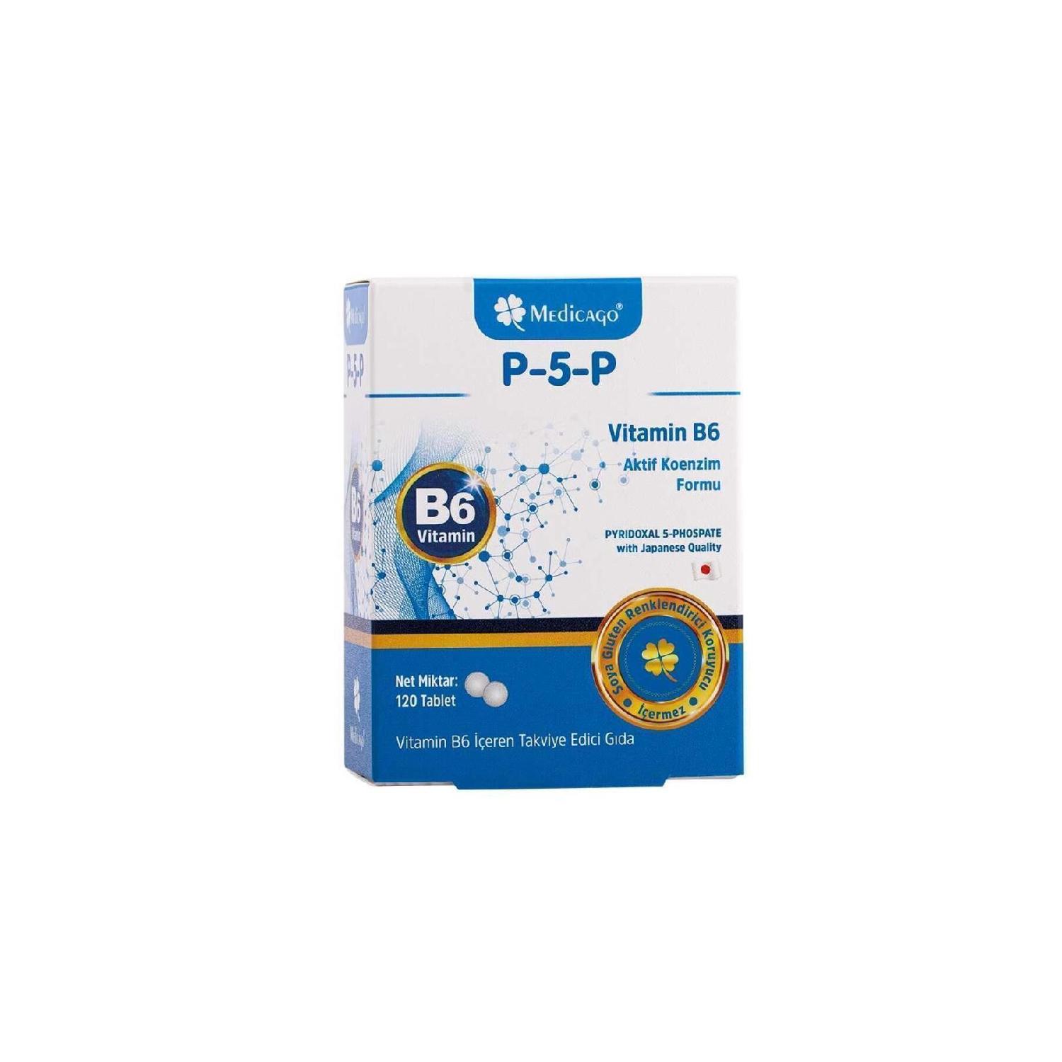 

P5p Vitamin B6 10 Mg 120 Tablet