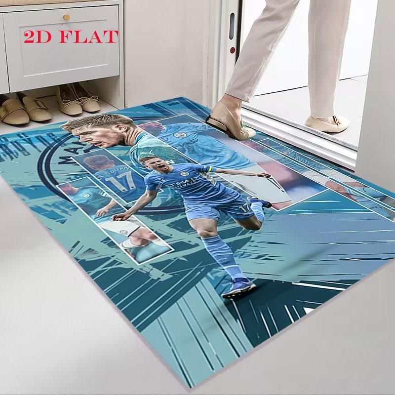 Kevin De Bruyne Carpet Rug for Living Room Bedroom Home Sofa Decoration,Kids Play Nonslip Floor Mat