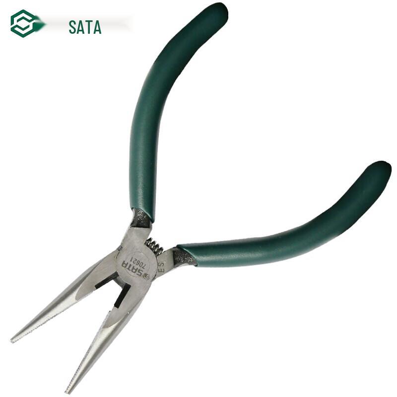SATA 6-inch Electronic Long Nose Pliers